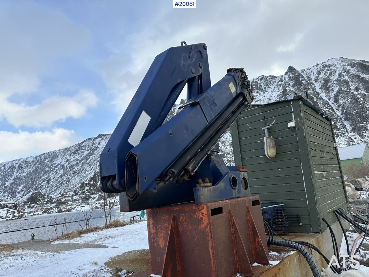 Palfinger PK 14080 C kran m/ hydraulikk pumpe - Kran za kamion: slika 4 Palfinger PK 14080 C kran m/ hydraulikk pumpe - Kran za kamion: slika 4