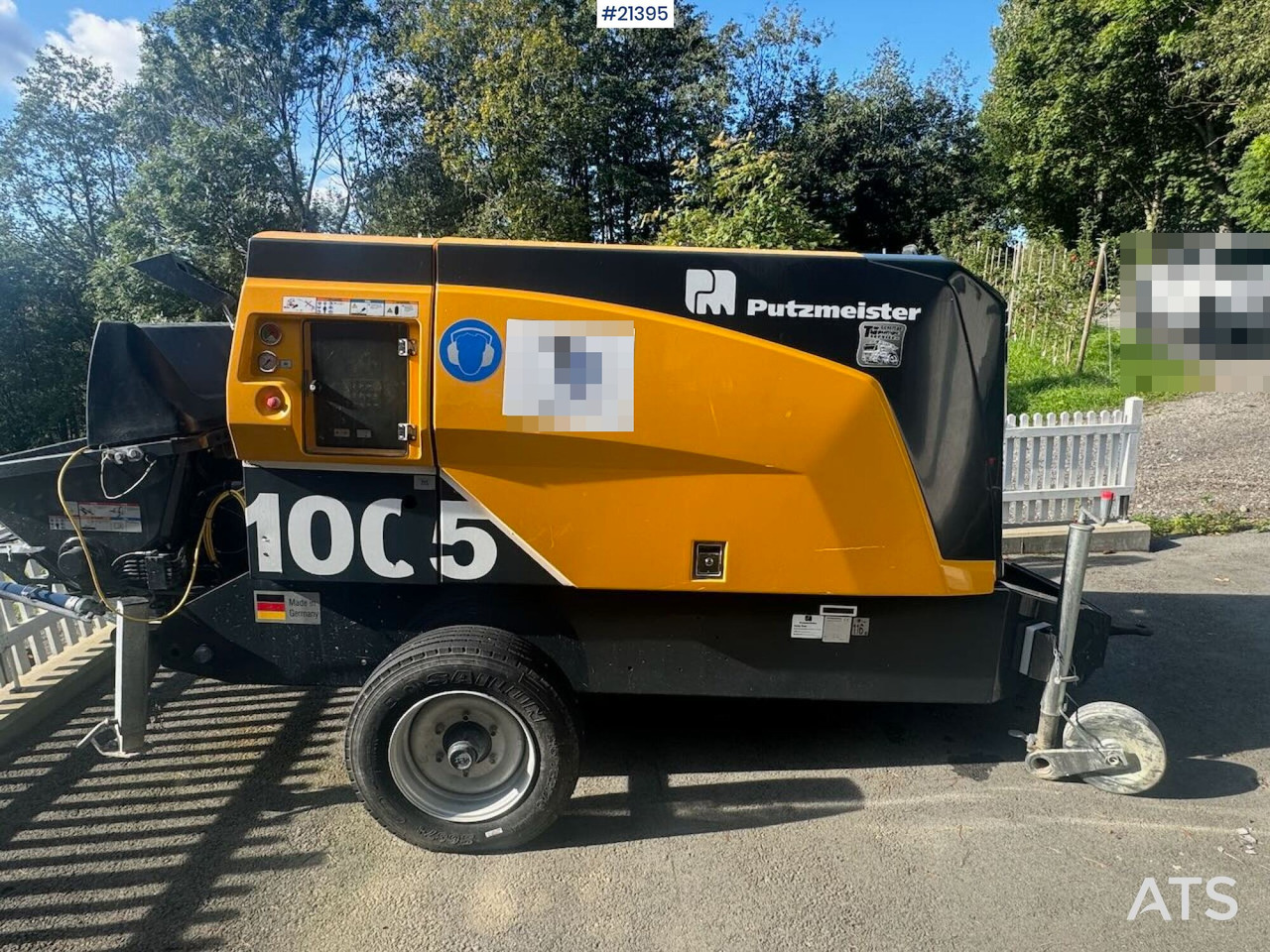 Putzmeister BSA 1005 D5 - Stacionarna pumpa za beton: slika 2 Putzmeister BSA 1005 D5 - Stacionarna pumpa za beton: slika 2