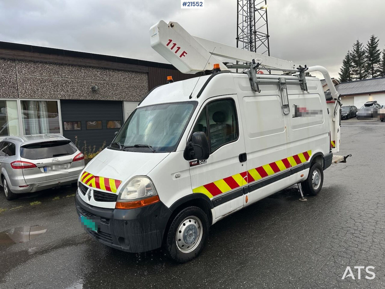 Renault Master liftbil m/ France Elevateur løftekurv. SE VIDEO - Vazdušna platforma montirana na kamion, Furgon: slika 2 Renault Master liftbil m/ France Elevateur løftekurv. SE VIDEO - Vazdušna platforma montirana na kamion, Furgon: slika 2