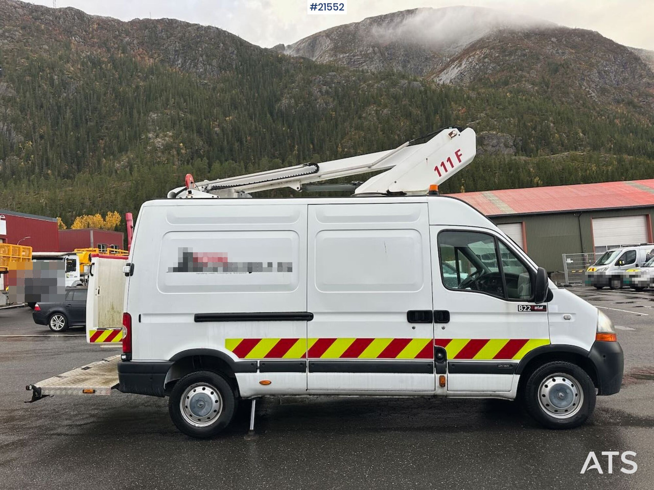 Renault Master liftbil m/ France Elevateur løftekurv. SE VIDEO - Vazdušna platforma montirana na kamion, Furgon: slika 5 Renault Master liftbil m/ France Elevateur løftekurv. SE VIDEO - Vazdušna platforma montirana na kamion, Furgon: slika 5