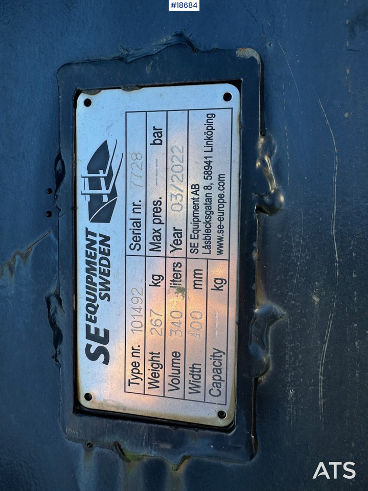 SE Equipment Sweden smalskuffe - Bager: slika 5 SE Equipment Sweden smalskuffe - Bager: slika 5