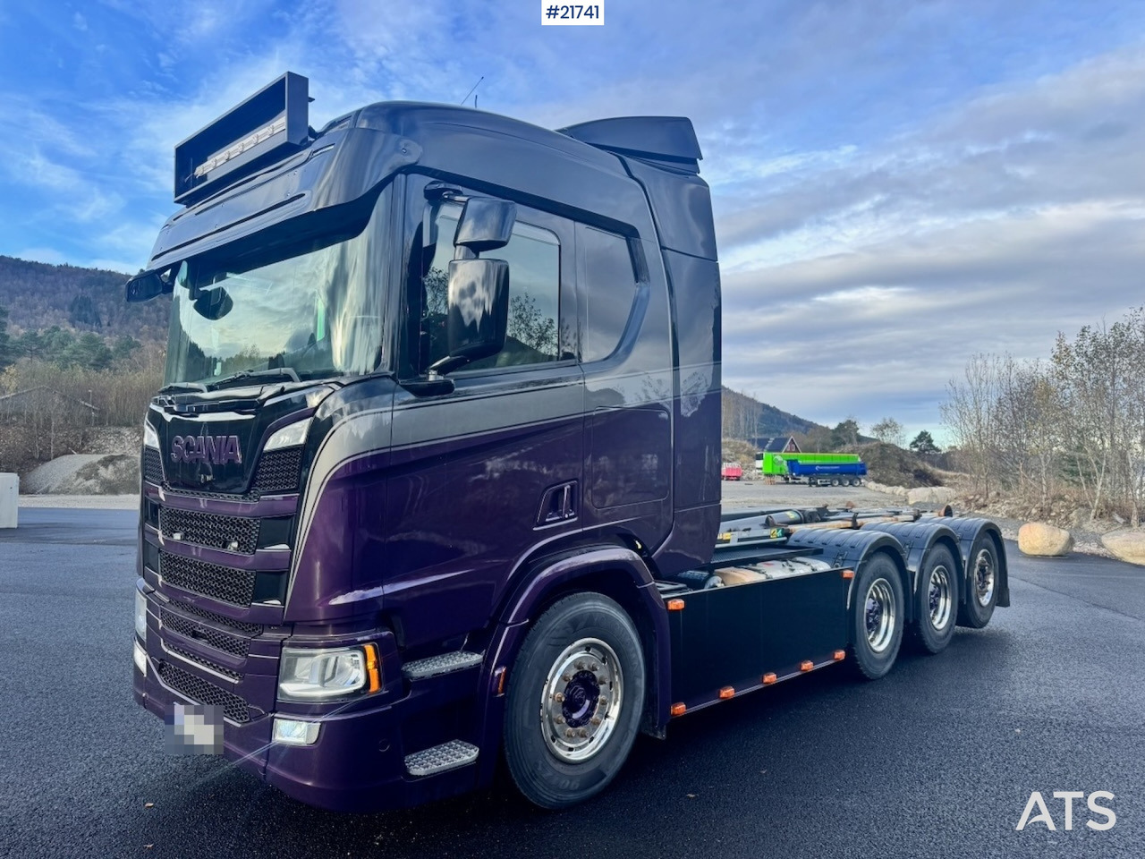 Scania 2018 Scania R580 Tridem Krokbil m/ Kranhydraulikk. Nylakkert! - Kamion sa hidrauličnom kukom: slika 2 Scania 2018 Scania R580 Tridem Krokbil m/ Kranhydraulikk. Nylakkert! - Kamion sa hidrauličnom kukom: slika 2