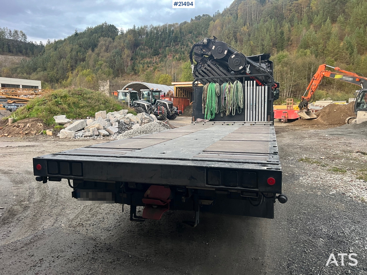 Kamion sa dizalicom Scania G560: slika 8