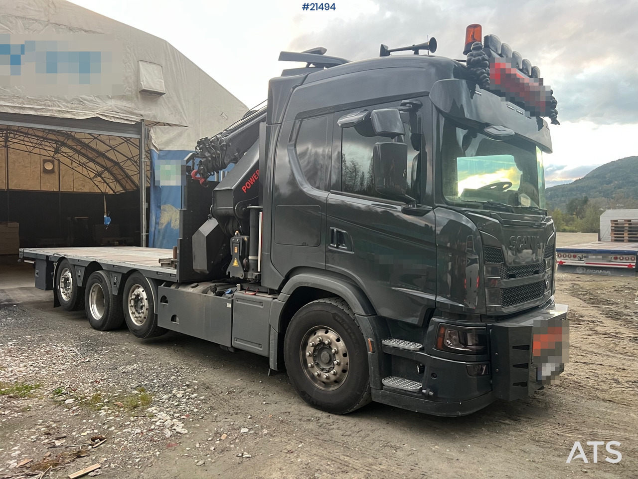 Kamion sa dizalicom Scania G560: slika 5