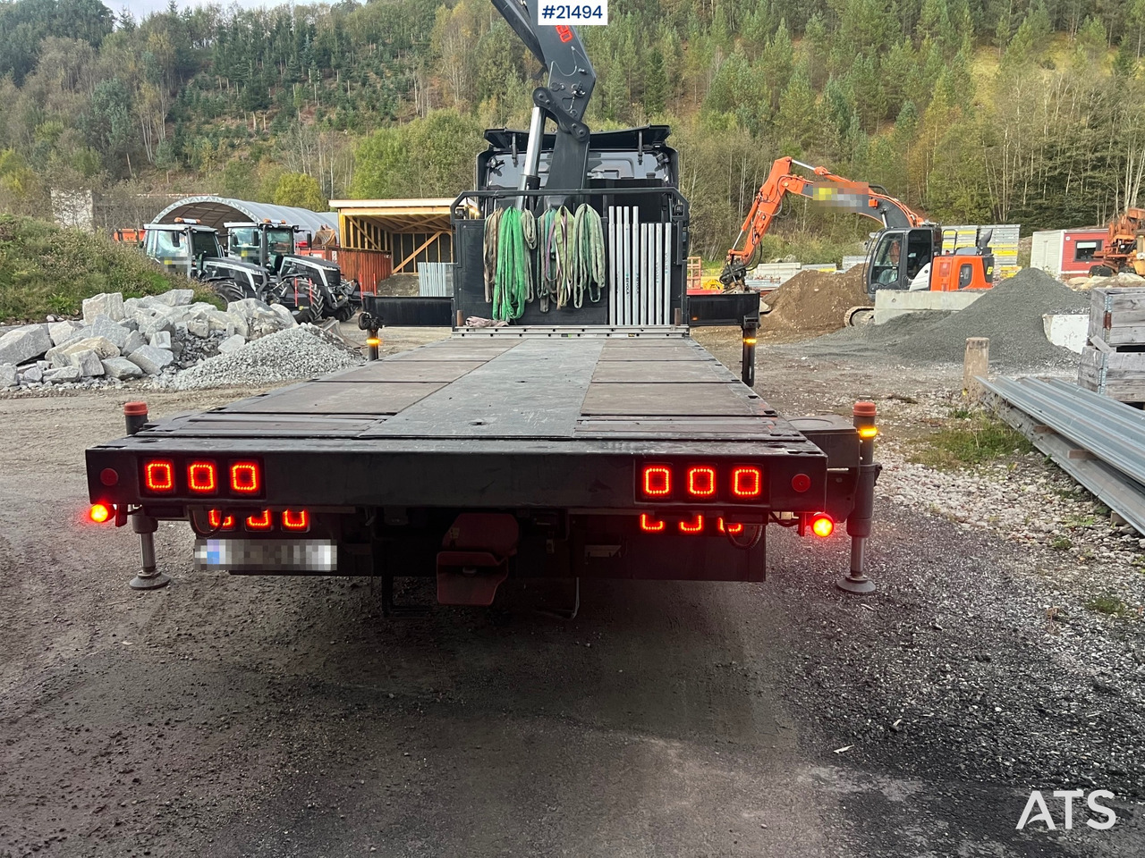 Kamion sa dizalicom Scania G560: slika 37