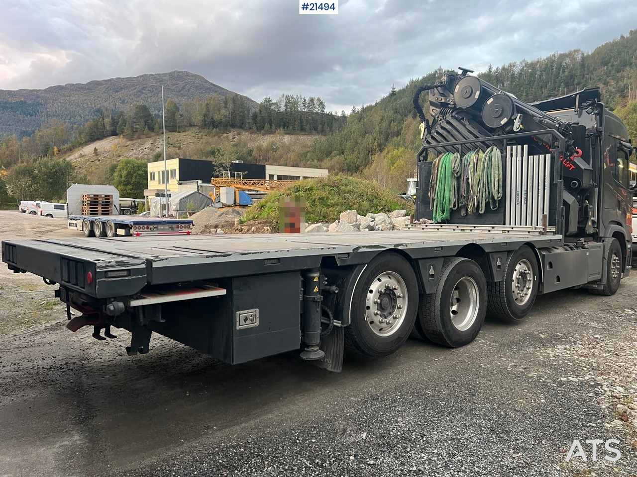 Kamion sa dizalicom Scania G560: slika 7