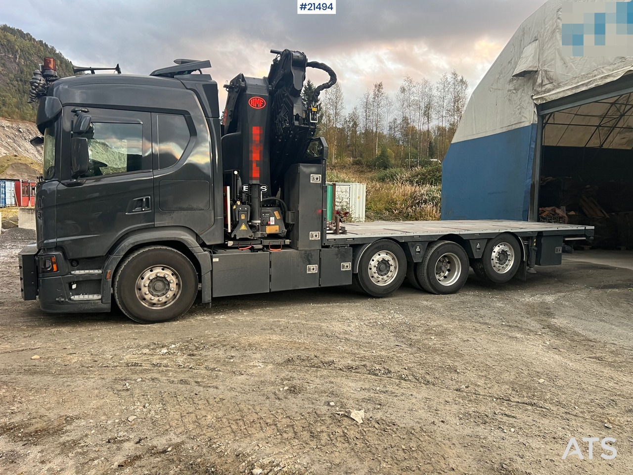 Kamion sa dizalicom Scania G560: slika 17