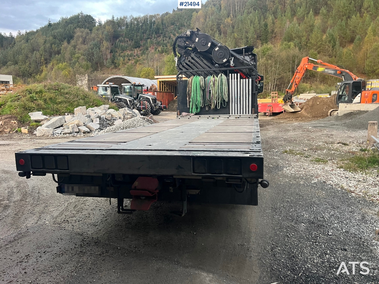 Kamion sa dizalicom Scania G560: slika 10