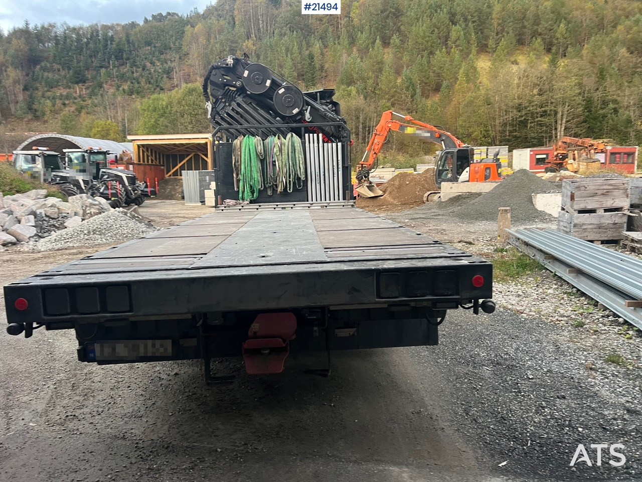 Kamion sa dizalicom Scania G560: slika 11