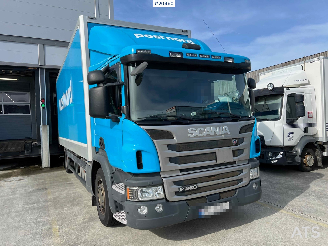Kamion sa zatvorenim sandukom Scania P280: slika 6