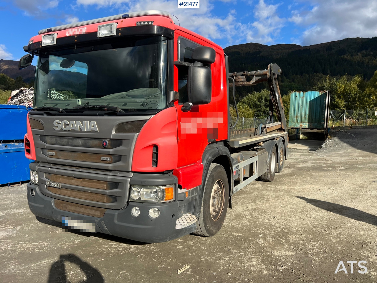 Scania P360 Liftdumper m/ rotator - Kamion za prevoz kontejnera/ Kamion sa promenjivim sandukom: slika 4 Scania P360 Liftdumper m/ rotator - Kamion za prevoz kontejnera/ Kamion sa promenjivim sandukom: slika 4