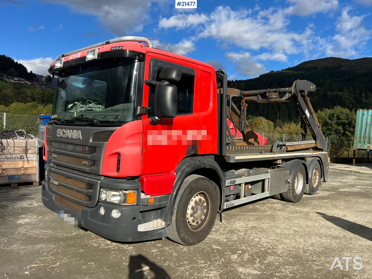 Scania P360 Liftdumper m/ rotator - Kamion za prevoz kontejnera/ Kamion sa promenjivim sandukom: slika 2 Scania P360 Liftdumper m/ rotator - Kamion za prevoz kontejnera/ Kamion sa promenjivim sandukom: slika 2