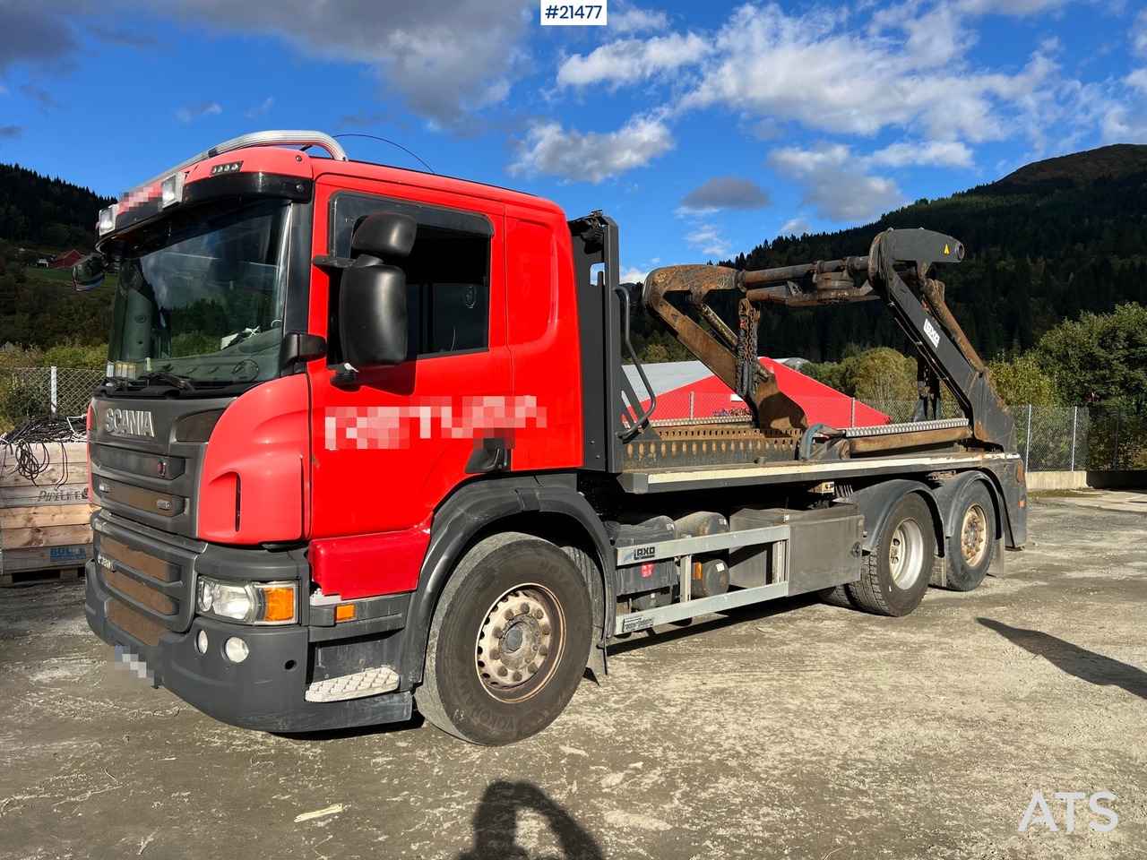 Scania P360 Liftdumper m/ rotator - Kamion za prevoz kontejnera/ Kamion sa promenjivim sandukom: slika 1 Scania P360 Liftdumper m/ rotator - Kamion za prevoz kontejnera/ Kamion sa promenjivim sandukom: slika 1