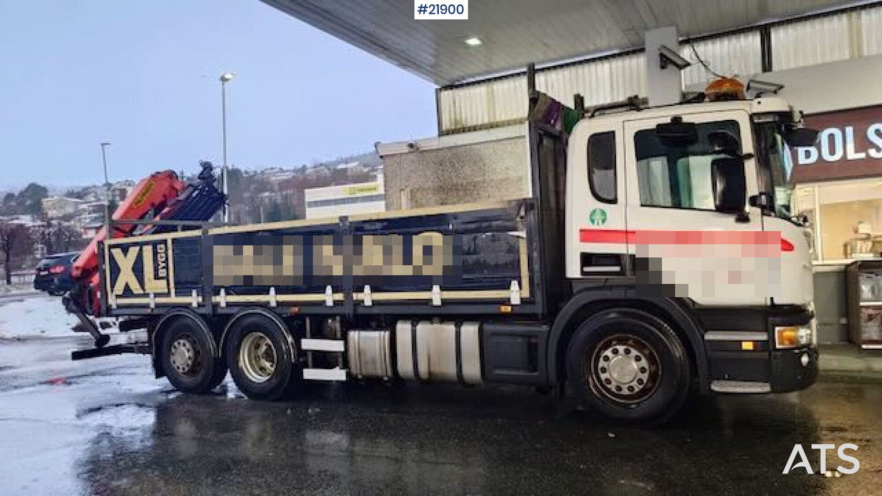 Scania P400 - Kamion sa dizalicom: slika 1 Scania P400 - Kamion sa dizalicom: slika 1