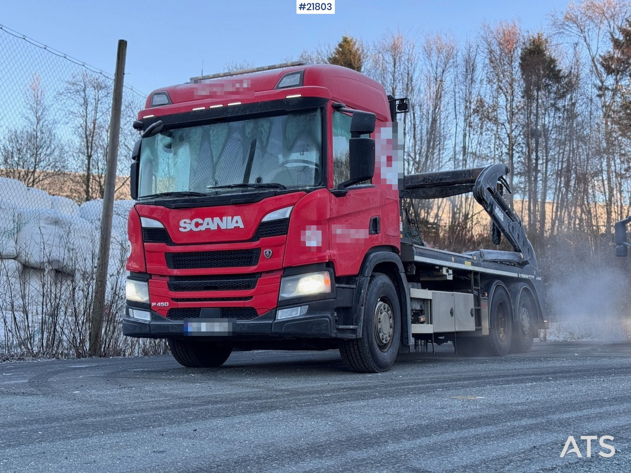 Scania P450 - Kamion za utovaranje kontejnera: slika 1 Scania P450 - Kamion za utovaranje kontejnera: slika 1