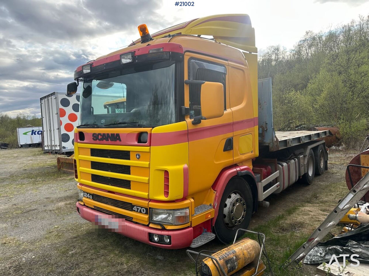 Scania R124 - Kamion sa hidrauličnom kukom: slika 4 Scania R124 - Kamion sa hidrauličnom kukom: slika 4