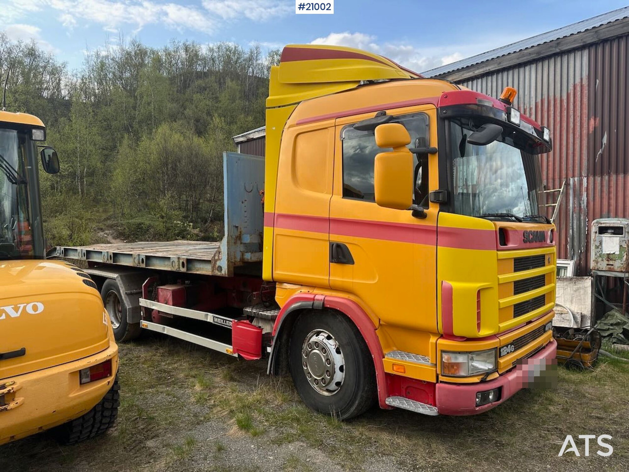 Scania R124 - Kamion sa hidrauličnom kukom: slika 2 Scania R124 - Kamion sa hidrauličnom kukom: slika 2