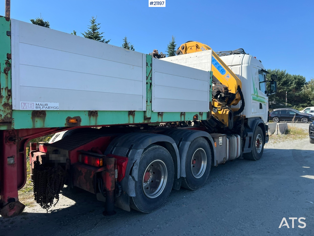 Scania R164 - Kamion sa dizalicom: slika 3 Scania R164 - Kamion sa dizalicom: slika 3
