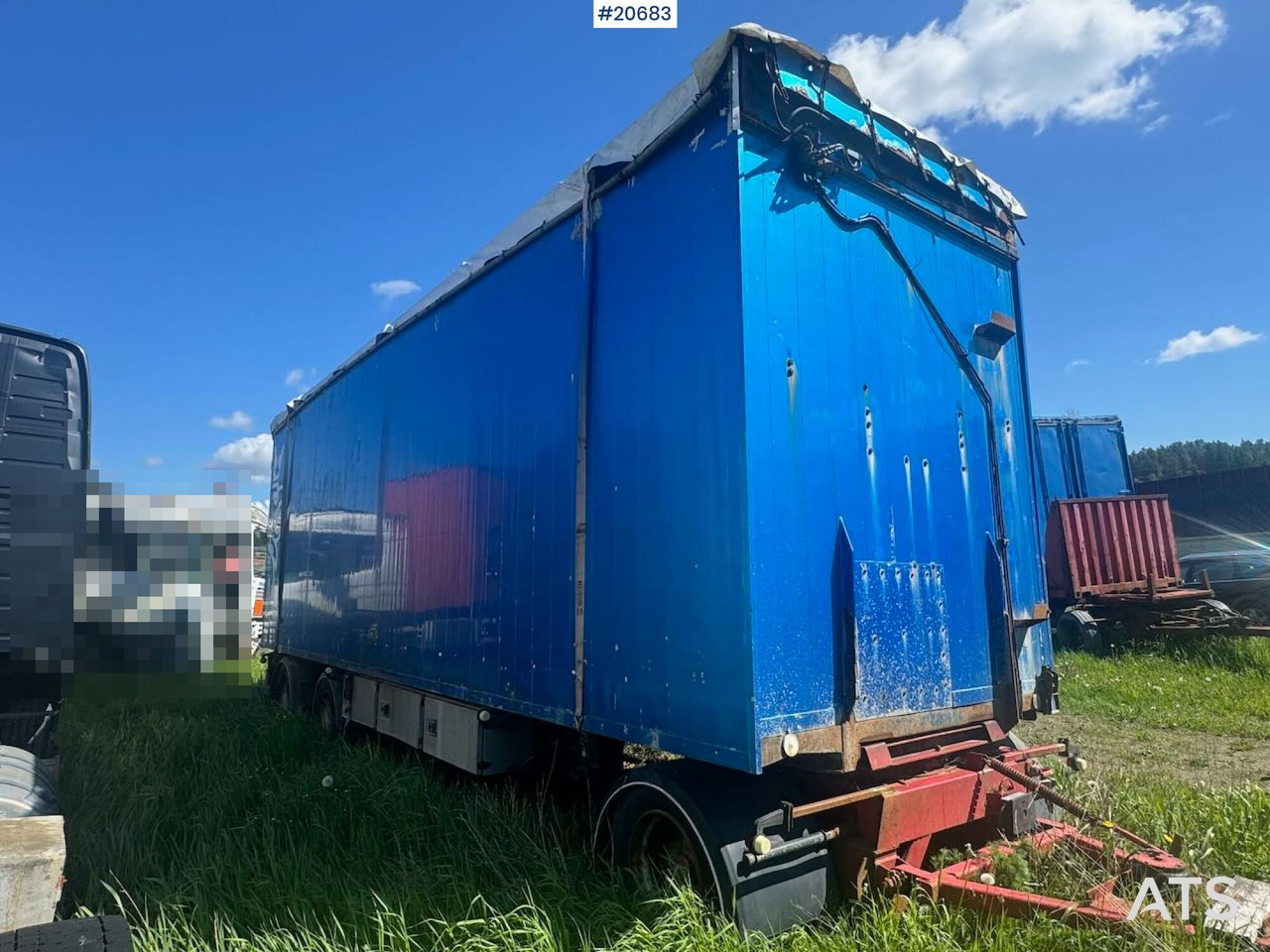 Kamion sa zatvorenim sandukom Scania R500: slika 34