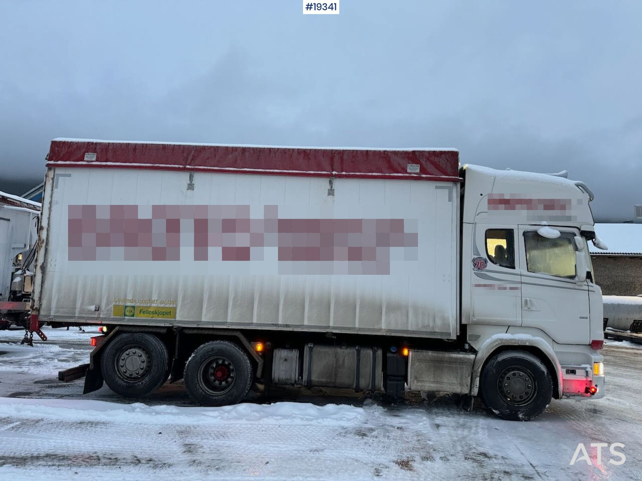 Scania R580 - Kamion sa zatvorenim sandukom: slika 4 Scania R580 - Kamion sa zatvorenim sandukom: slika 4
