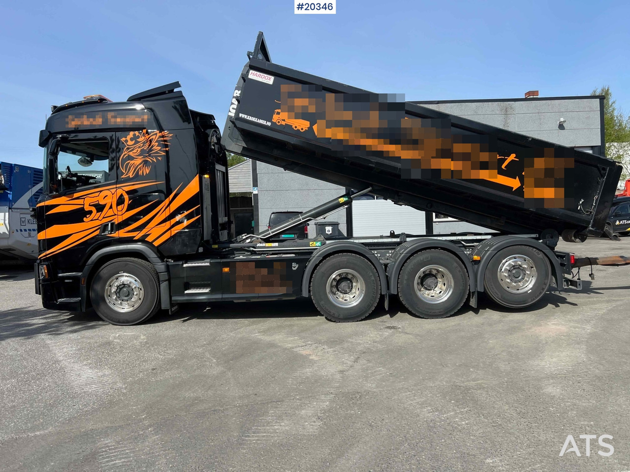 Scania R590 - Kamion sa hidrauličnom kukom: slika 4 Scania R590 - Kamion sa hidrauličnom kukom: slika 4