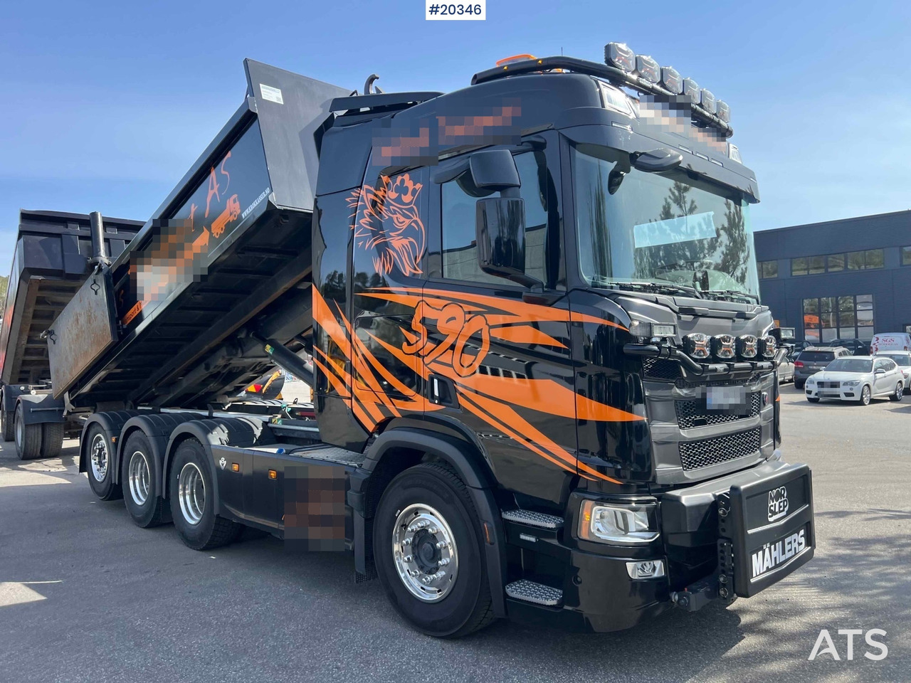 Scania R590 - Kamion sa hidrauličnom kukom: slika 1 Scania R590 - Kamion sa hidrauličnom kukom: slika 1