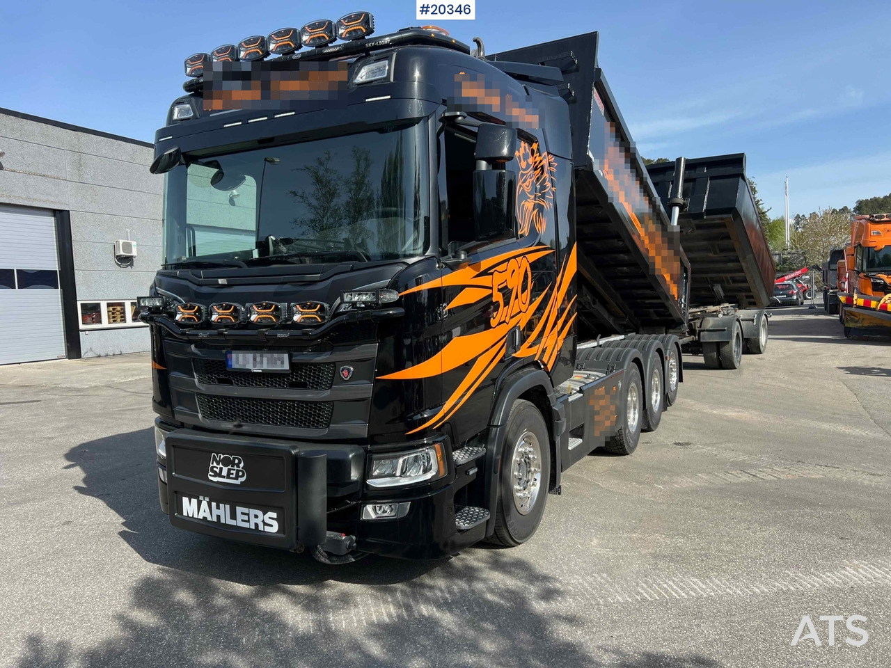 Scania R590 - Kamion sa hidrauličnom kukom: slika 2 Scania R590 - Kamion sa hidrauličnom kukom: slika 2