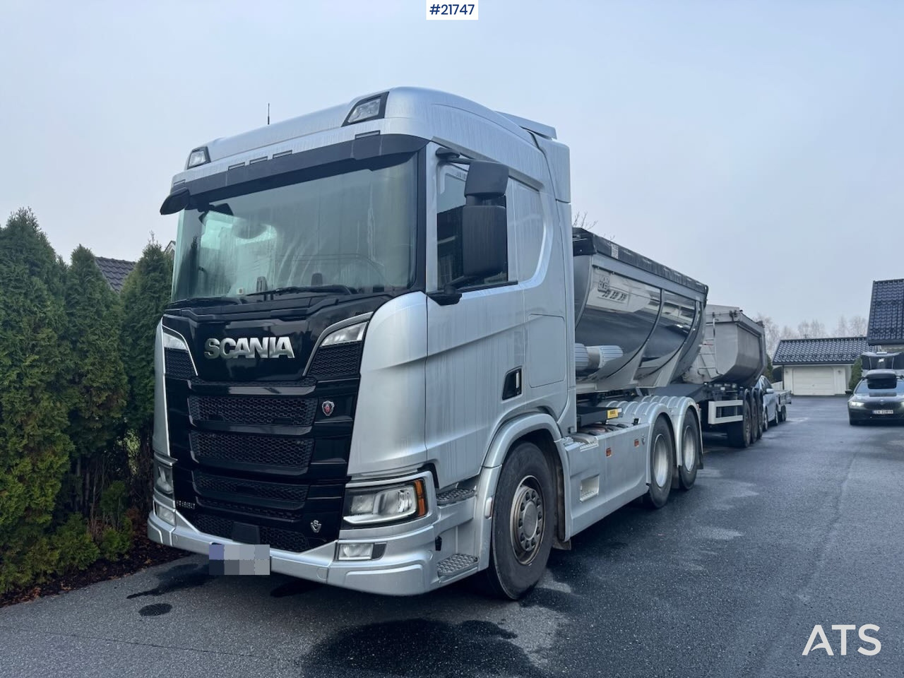 Scania R660 6X4 Asfaltbil m/ Carnehl asfaltkjerre - Istovarivač: slika 1 Scania R660 6X4 Asfaltbil m/ Carnehl asfaltkjerre - Istovarivač: slika 1
