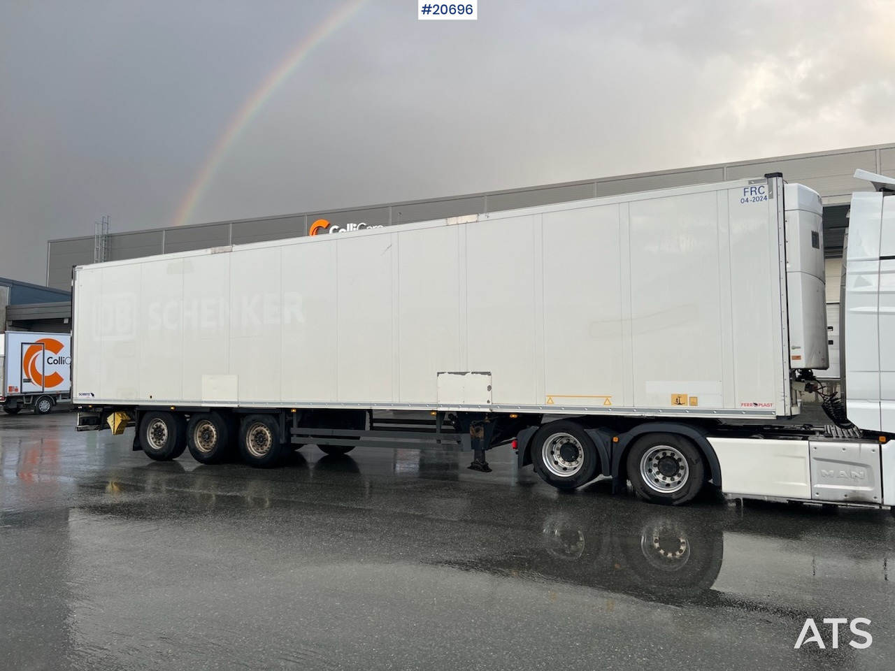 Schmitz thermotralle m/ Ny FRC godkjenning til 6/2028 , bommer, 2 temp soner & ny service - Poluprikolica hladnjače: slika 2 Schmitz thermotralle m/ Ny FRC godkjenning til 6/2028 , bommer, 2 temp soner & ny service - Poluprikolica hladnjače: slika 2