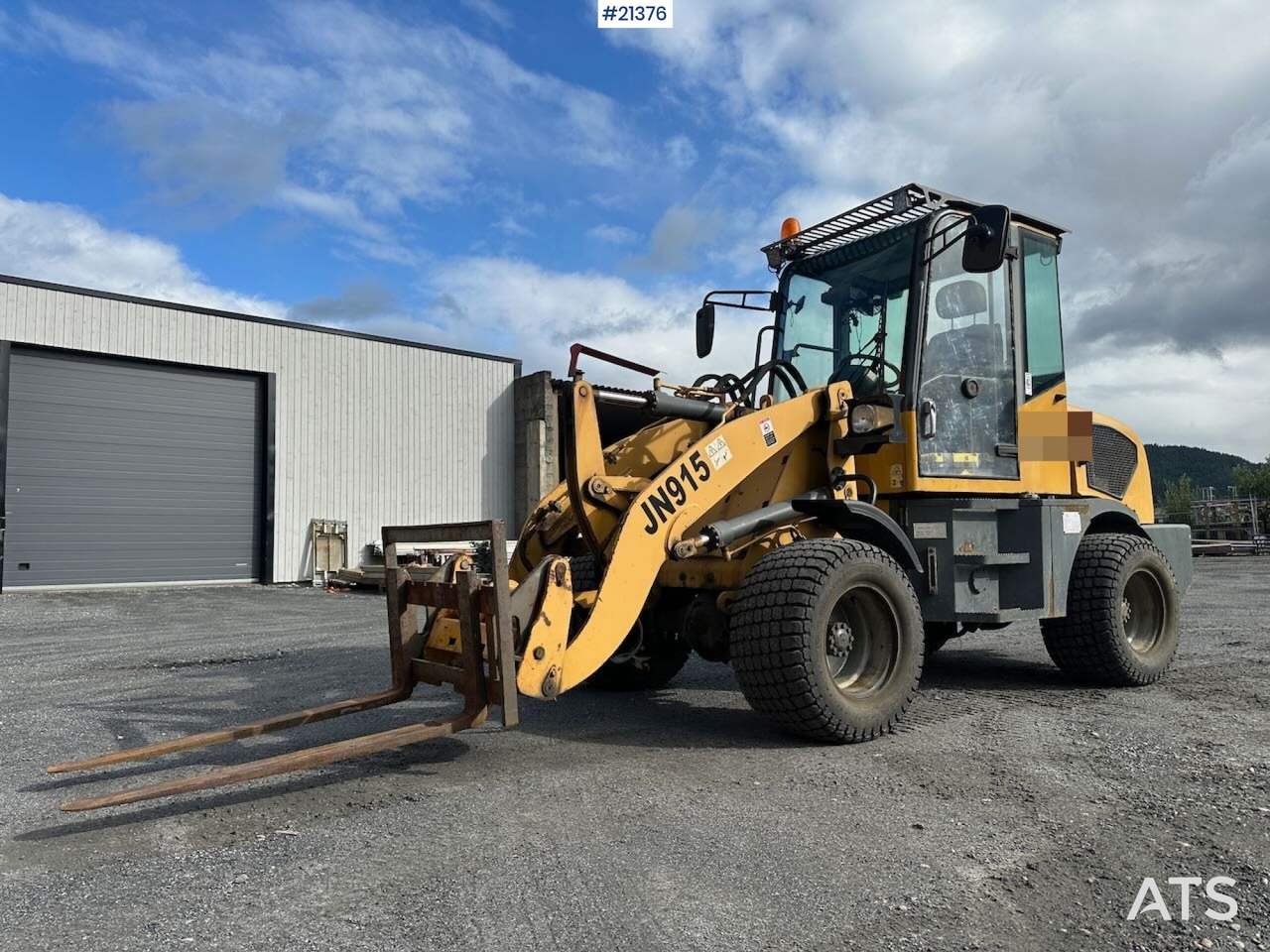 Sino JN 915 hjullaster m/ skuffe og pallegafler. Sertifisert! - Utovarivač točkaš: slika 1 Sino JN 915 hjullaster m/ skuffe og pallegafler. Sertifisert! - Utovarivač točkaš: slika 1