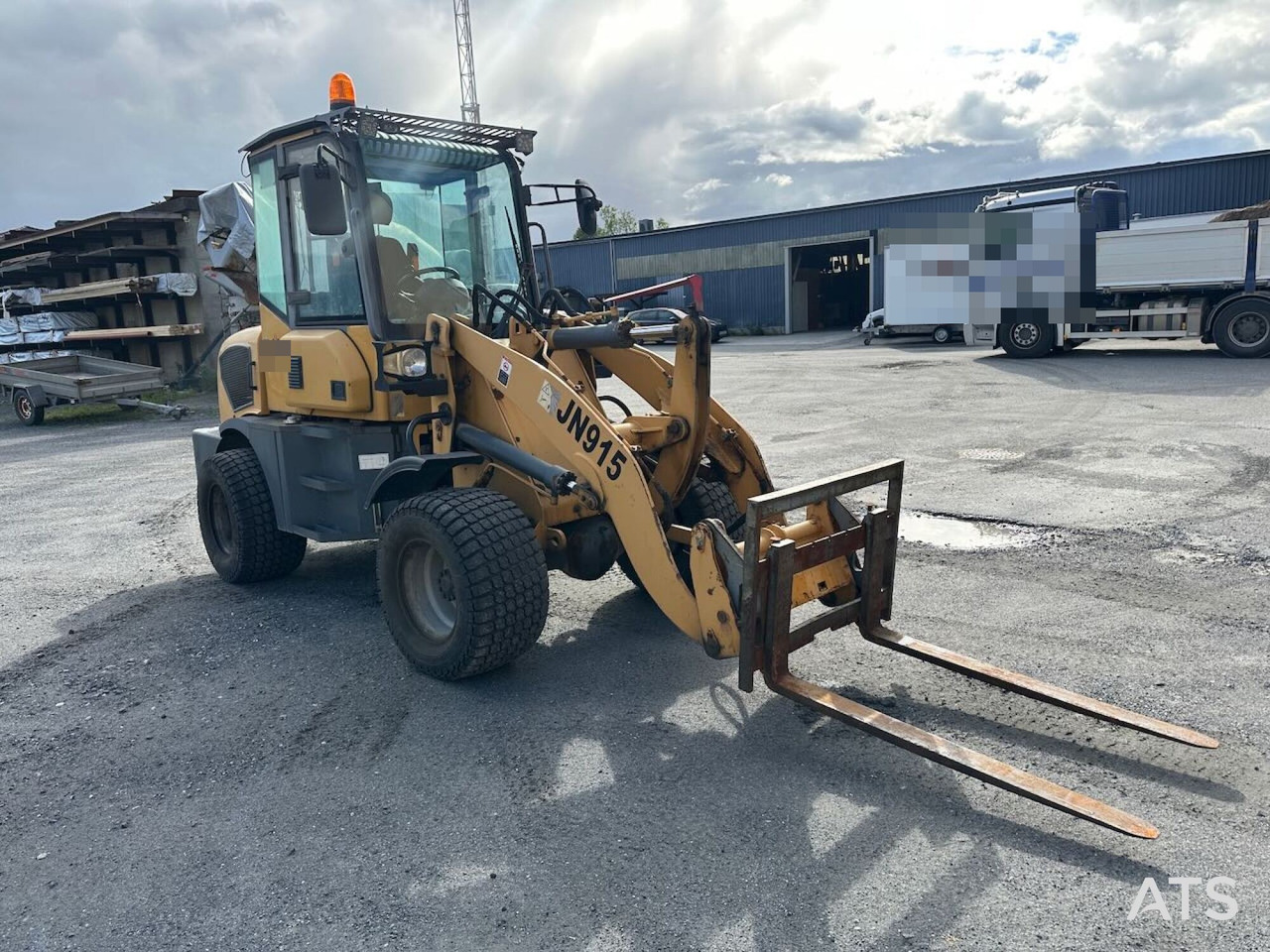 Sino JN 915 hjullaster m/ skuffe og pallegafler. Sertifisert! - Utovarivač točkaš: slika 4 Sino JN 915 hjullaster m/ skuffe og pallegafler. Sertifisert! - Utovarivač točkaš: slika 4