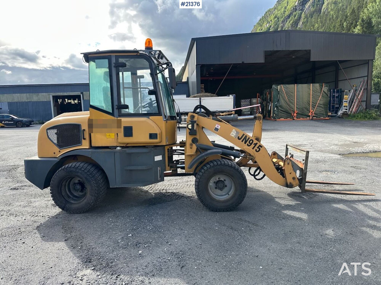 Sino JN 915 hjullaster m/ skuffe og pallegafler. Sertifisert! - Utovarivač točkaš: slika 5 Sino JN 915 hjullaster m/ skuffe og pallegafler. Sertifisert! - Utovarivač točkaš: slika 5