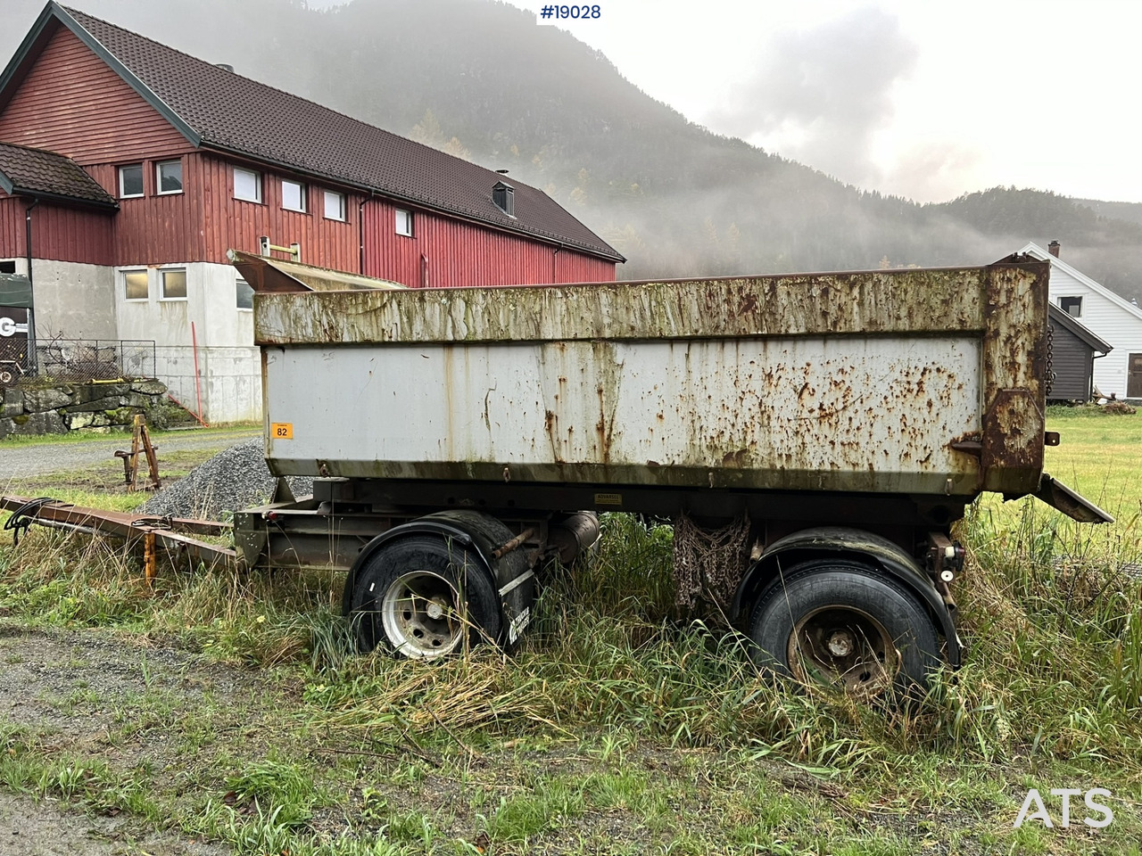 Triolift 2 akslet tipp henger - Prikolica istovarivača: slika 3 Triolift 2 akslet tipp henger - Prikolica istovarivača: slika 3