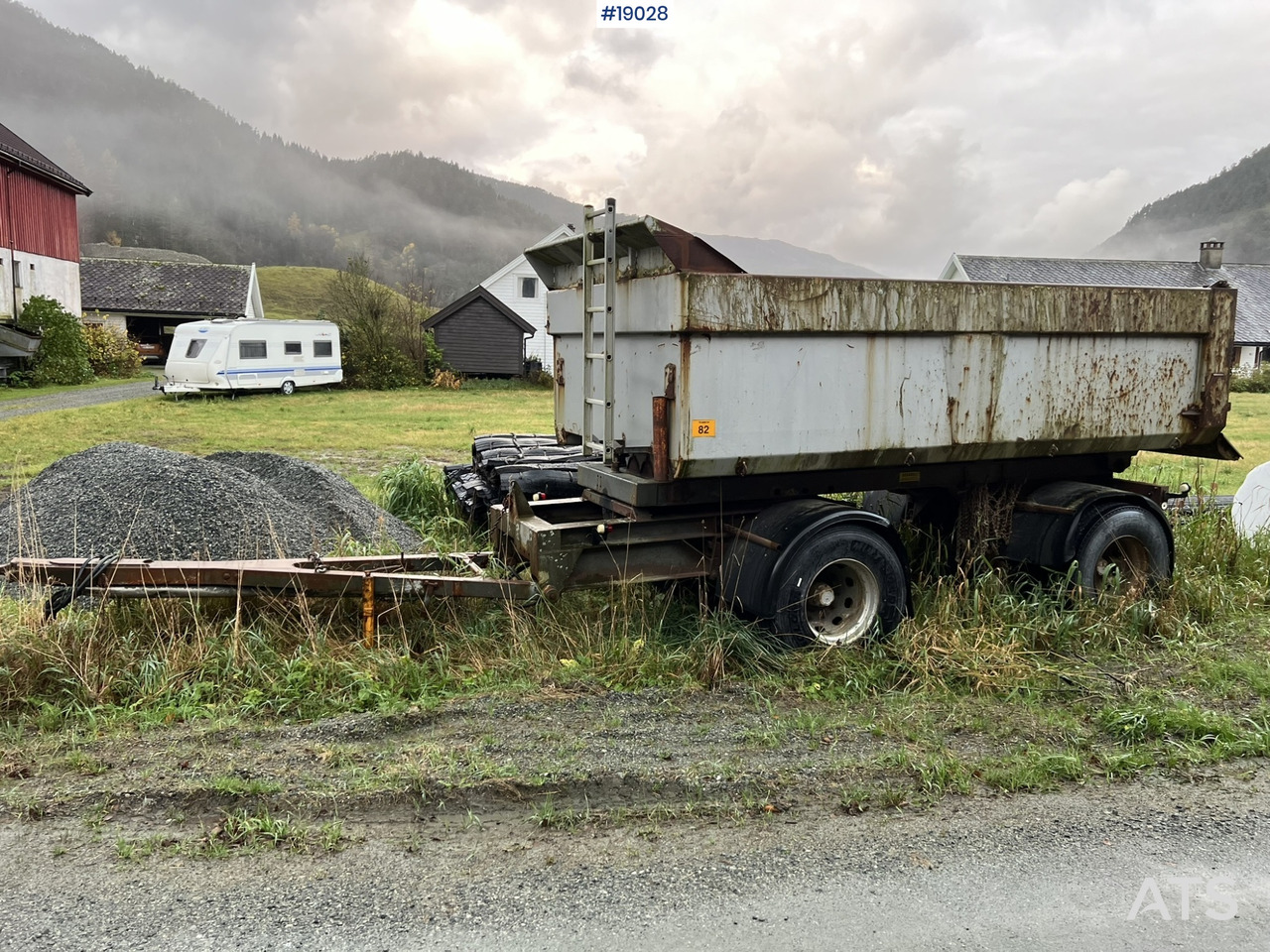 Triolift 2 akslet tipp henger - Prikolica istovarivača: slika 4 Triolift 2 akslet tipp henger - Prikolica istovarivača: slika 4
