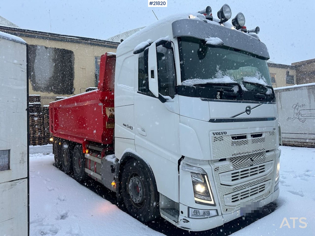 Volvo 2017 Volvo FH540 8x4 tippbil m/ ny dual clutch - Istovarivač: slika 3 Volvo 2017 Volvo FH540 8x4 tippbil m/ ny dual clutch - Istovarivač: slika 3