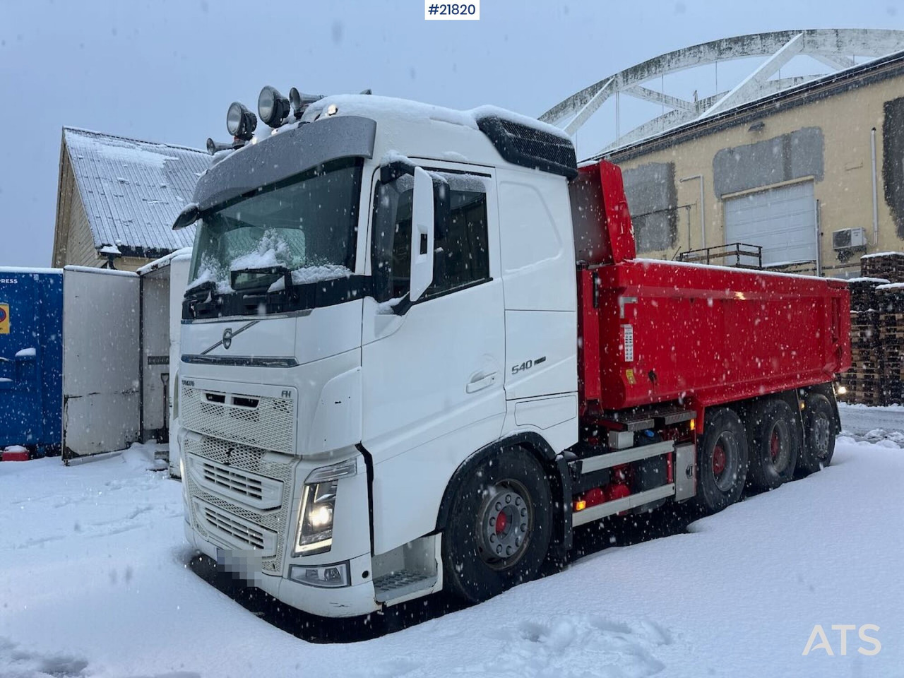 Volvo 2017 Volvo FH540 8x4 tippbil m/ ny dual clutch - Istovarivač: slika 1 Volvo 2017 Volvo FH540 8x4 tippbil m/ ny dual clutch - Istovarivač: slika 1