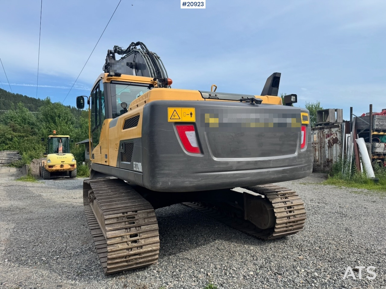 Volvo EC220DL - Bager guseničar: slika 5 Volvo EC220DL - Bager guseničar: slika 5