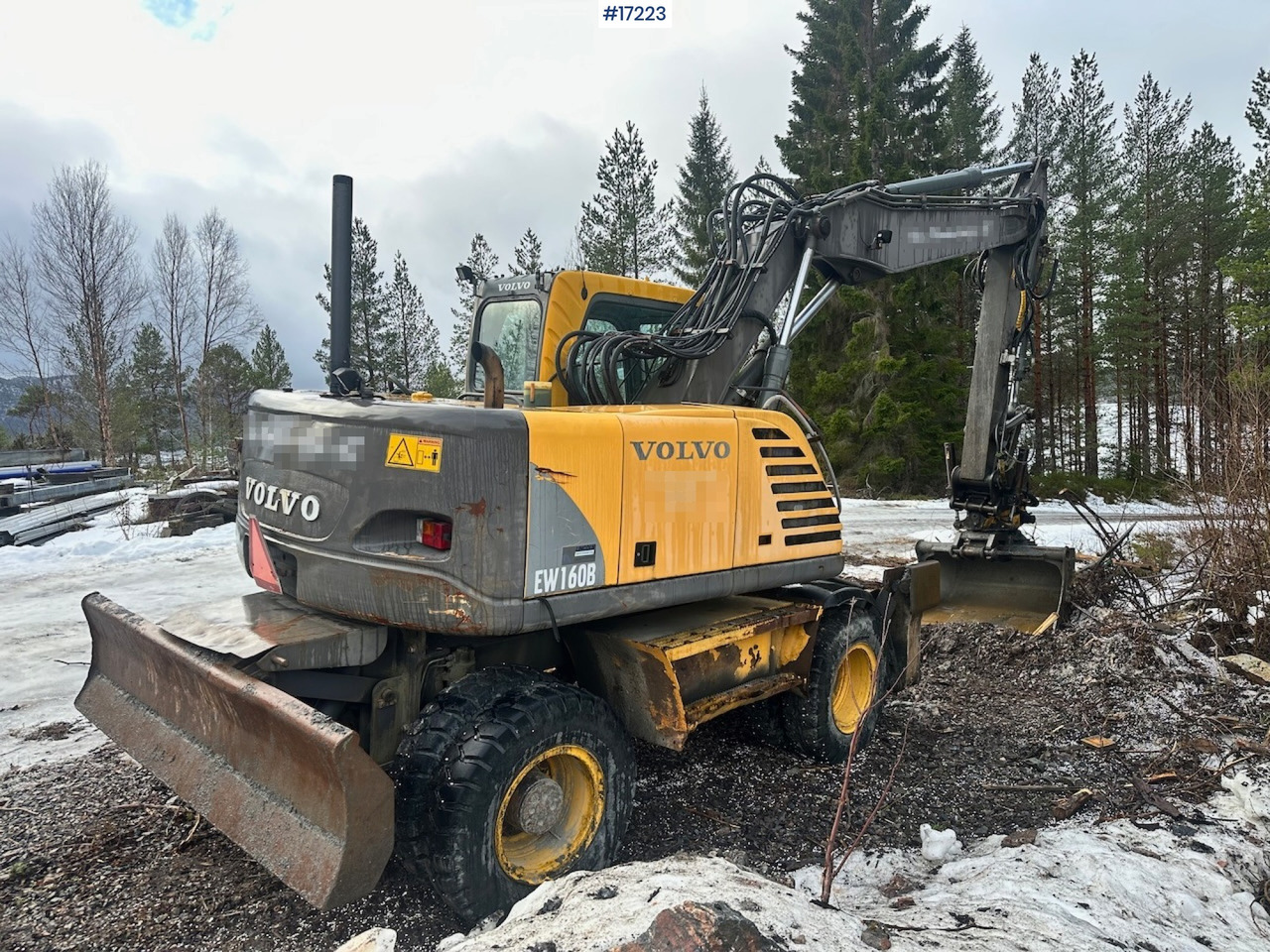 Volvo EW160B - Bager: slika 5 Volvo EW160B - Bager: slika 5