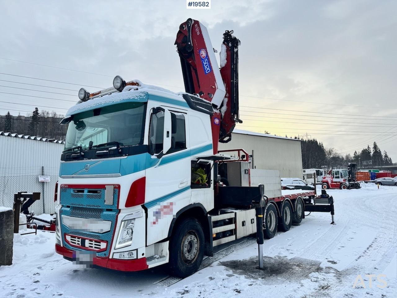 Volvo FH540 - Kamion sa dizalicom, Kamion sa tovarnim sandukom: slika 1 Volvo FH540 - Kamion sa dizalicom, Kamion sa tovarnim sandukom: slika 1