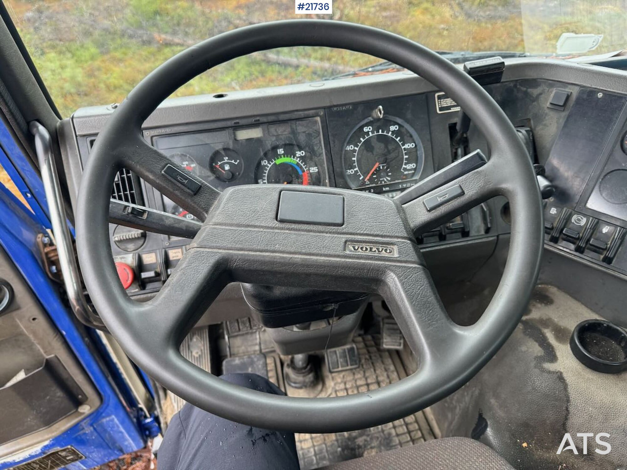 Kamion sa dizalicom Volvo FL12 m/ 22 t/m Palfinger kran, tømmerflak, Dumperkasse og plan.: slika 17