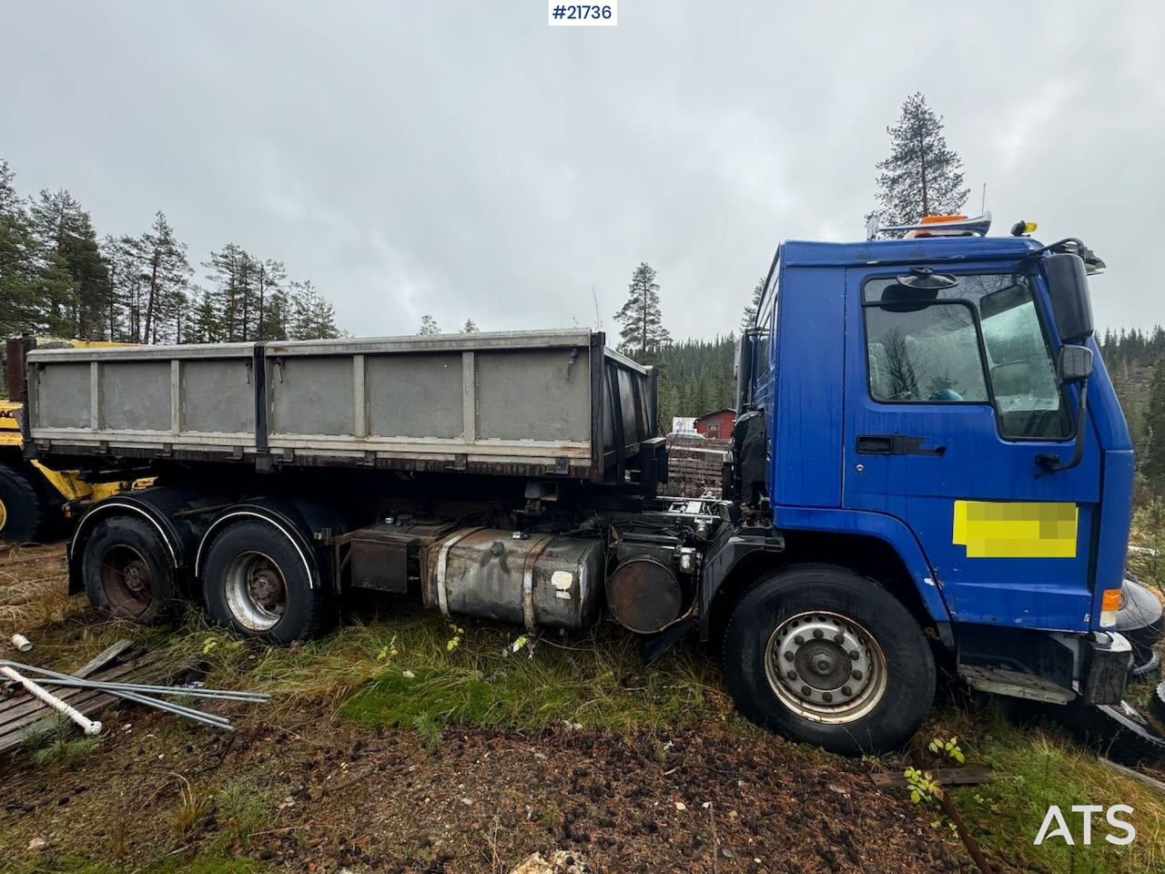 Volvo FL12 m/ 22 t/m Palfinger kran, tømmerflak, Dumperkasse og plan. - Kamion sa dizalicom: slika 2 Volvo FL12 m/ 22 t/m Palfinger kran, tømmerflak, Dumperkasse og plan. - Kamion sa dizalicom: slika 2