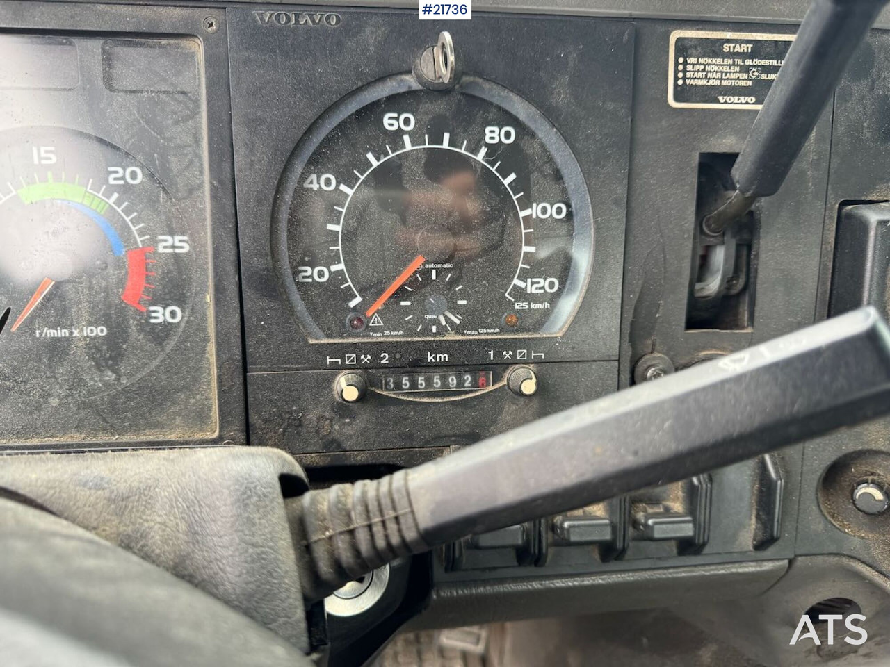 Kamion sa dizalicom Volvo FL12 m/ 22 t/m Palfinger kran, tømmerflak, Dumperkasse og plan.: slika 21