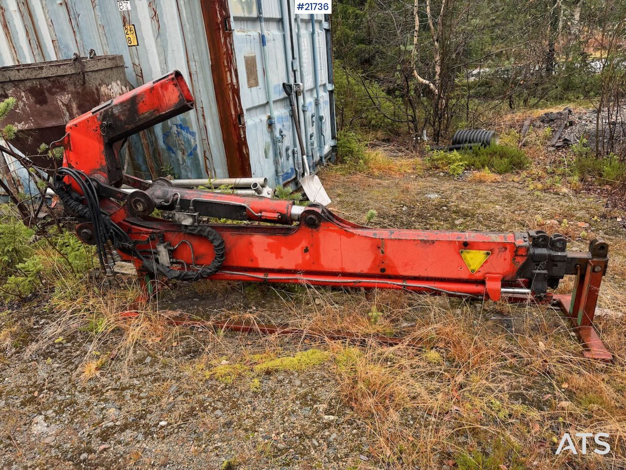 Kamion sa dizalicom Volvo FL12 m/ 22 t/m Palfinger kran, tømmerflak, Dumperkasse og plan.: slika 32