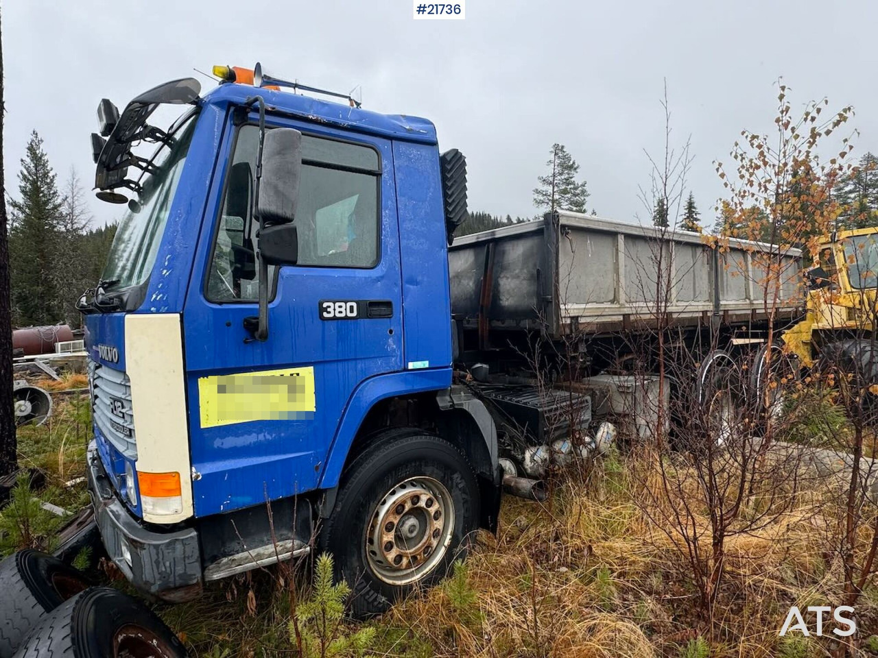 Kamion sa dizalicom Volvo FL12 m/ 22 t/m Palfinger kran, tømmerflak, Dumperkasse og plan.: slika 7