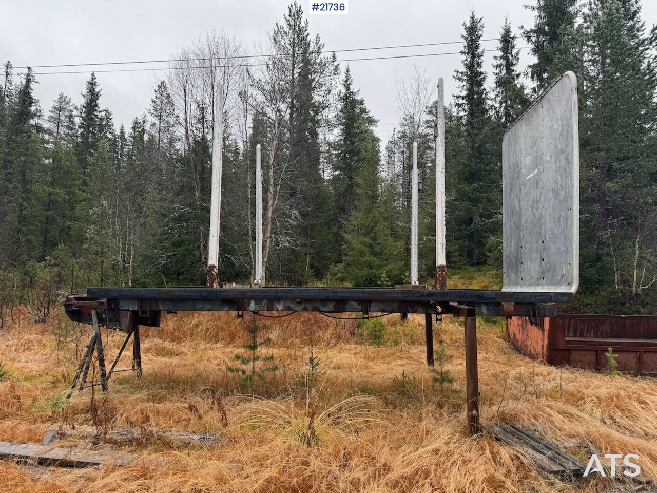 Kamion sa dizalicom Volvo FL12 m/ 22 t/m Palfinger kran, tømmerflak, Dumperkasse og plan.: slika 36