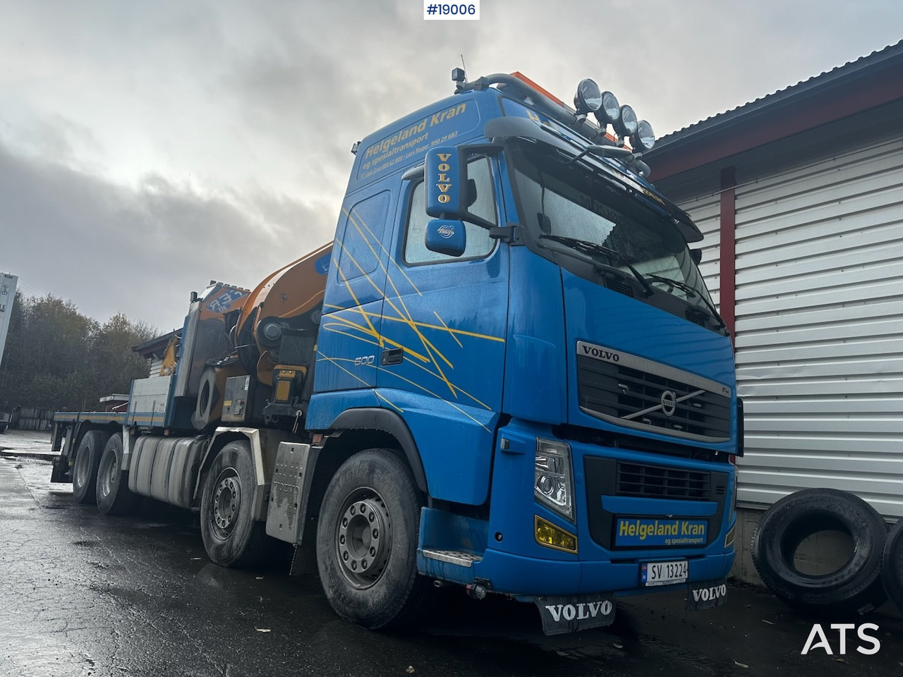 Volvo FM 500 - Kamion sa dizalicom, Kamion sa tovarnim sandukom: slika 1 Volvo FM 500 - Kamion sa dizalicom, Kamion sa tovarnim sandukom: slika 1