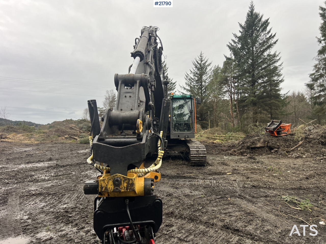 Volvo ec210cl gravemaskin m/ rototilt, pusseskuffe og tannskuffe - Bager: slika 3 Volvo ec210cl gravemaskin m/ rototilt, pusseskuffe og tannskuffe - Bager: slika 3