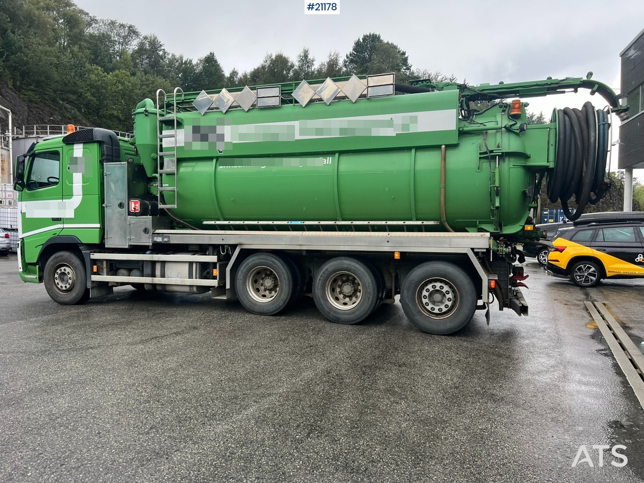 Volvo fh500 8x4 Slamsuger m/ 2010 Inter consult påbygg - Vakuumska cisterna: slika 4 Volvo fh500 8x4 Slamsuger m/ 2010 Inter consult påbygg - Vakuumska cisterna: slika 4