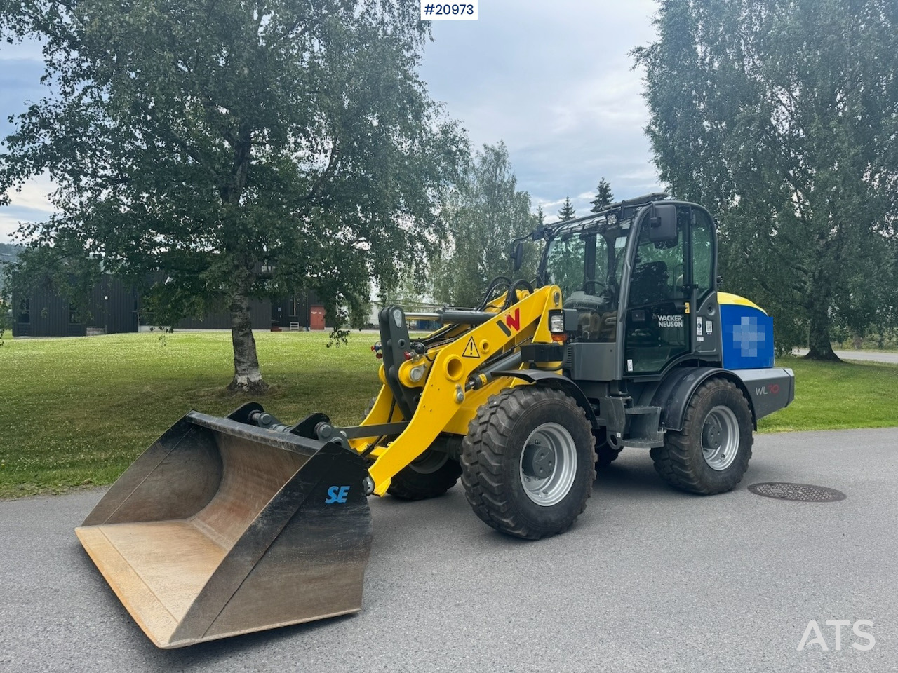 Wacker Neuson RL70 - Utovarivač točkaš: slika 2 Wacker Neuson RL70 - Utovarivač točkaš: slika 2