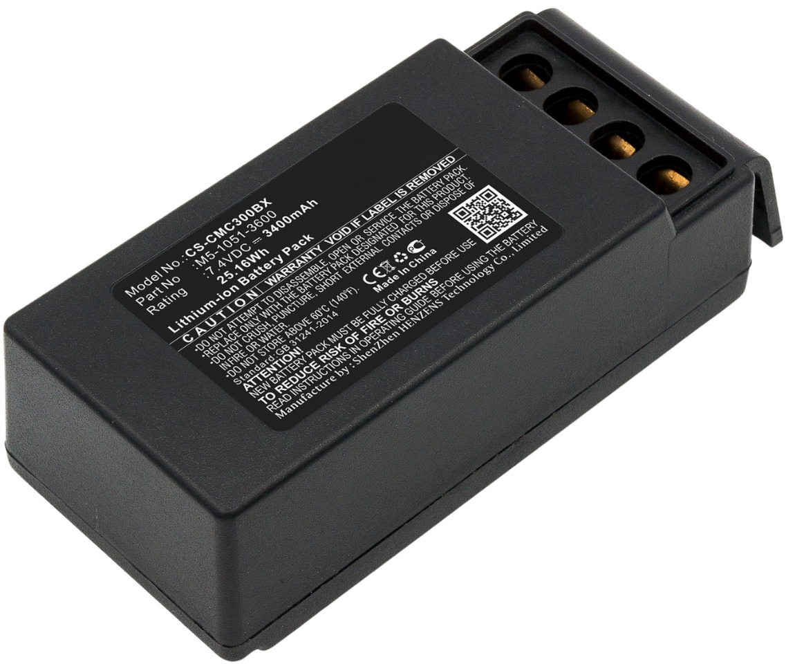 Cavotec compatible battery M5-1051-3601(3400mAh ) - Baterija za Kran za kamion: slika 2 Cavotec compatible battery M5-1051-3601(3400mAh ) - Baterija za Kran za kamion: slika 2